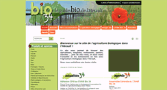 Desktop Screenshot of bio34.com